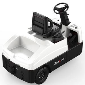 รถลากไฟฟ้าแบบนั่งขับ 6 ตัน สำหรับงานอุตสาหกรรม ลดราคาพิเศษ รับน้ำหนักได้ 6000 กิโลกรัม พร้อมอุปกรณ์เสริมสำหรับงานกลึง รับประกัน 3 ปี - Product Image 1