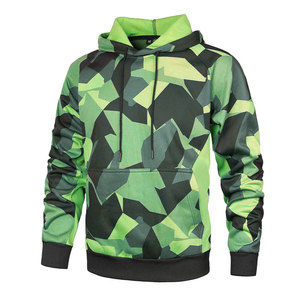 Top 2024 mejor oferta personalizado de alta calidad hombres camuflaje Sudadera con capucha Casual calle invierno propio térmico Premium calidad camuflaje sudaderas con capucha - Product Image 4