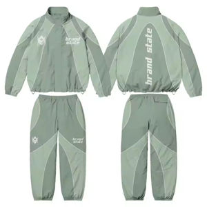 Chándales de Nailon para Hombre de Alta Calidad, Cortavientos, con Logotipo Personalizado, Impresión Ligera, Secado Rápido, Ropa Deportiva Unisex - Product Image 2