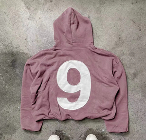Sudadera con Capucha Vintage de Invierno para Hombre, 380G, Poliéster/Algodón, Estilo Desgastado, Holgada, Unisex, Hecha en Pakistán, Venta al Por Mayor - Product Image 3