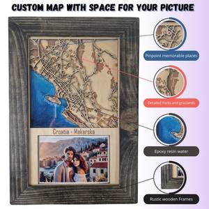 Cada detalle, cada curva, cada textura elaborada para celebrar el arte de recordar en nuestro nuevo artículo de marco de madera - Product Image 6