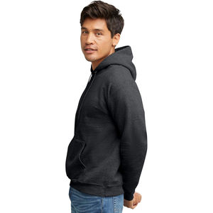 Hombres cremallera Sudadera con capucha slim fit tecnología polar transpirable secado rápido entrenamiento gimnasio desgaste logotipo personalizado fábrica OEM proveedor - Product Image 4