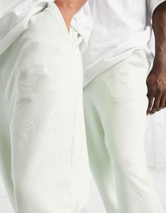 Conjunto de chándal para correr OEM y ODM, chándal de lana Unisex grueso liso de algodón para hombre, conjunto de sudadera y pantalones de chándal personalizados para hombre - Product Image 3