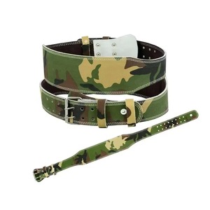 Ceinture d'haltérophilie de qualité supérieure pour hommes et femmes Ceintures d'haltérophilie en cuir rembourré de 4 pouces de large avec ceinture à boucle réglable - Product Image 2