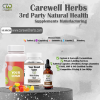 Cápsulas de Ajenjo de Marca Privada OEM, 500 mg, 90 Unidades, Mezcla de Extracto Herbal de Haryana para Uso Diario