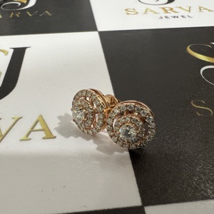 14K White Gold <b>Stud</b> Fine Earrings VVS Moissanite Diamond Fine Jewelry 925 <b>Silver</b> <b>Stud</b> Earrings Women Hip Hop Fine <b>Stud</b> Earrings - Product Image 4