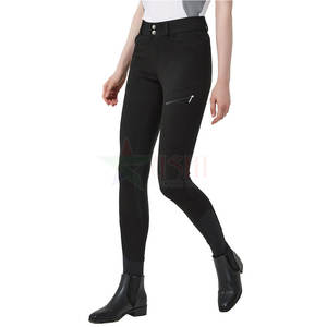 Legging d'équitation pour femmes Active Fitness, contrôle du ventre, imperméable, coupe-vent, spandex/polyester, vêtements de sport pour Jodhpur - Product Image 6