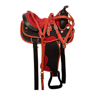 Selle de course en cuir synthétique personnalisable professionnelle pour l'équitation - Style anglais, tailles et couleurs personnalisées durables