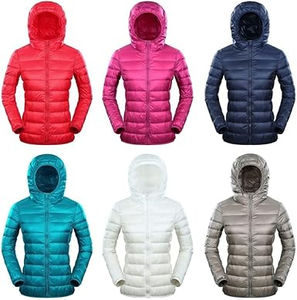 Gran oferta de chaqueta acolchada híbrida personalizada para mujer al aire libre senderismo escalada OEM repelente al agua invierno Mujer - Product Image 3