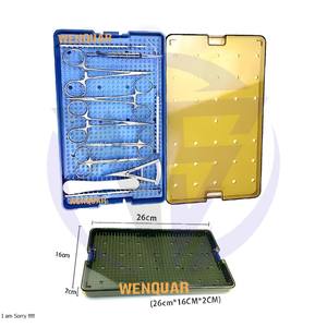 Kit de instrumentos quirúrgicos de doble párpado Juego de titanio de acero inoxidable oftálmico más vendido con bandeja de esterilización - Product Image 5