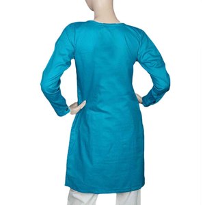 Kurti Liso para Mujer - Verde Mar - Product Image 2