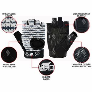 Gants de fitness professionnels de qualité supérieure, demi-doigts, pour l'entraînement à la musculation, avec une forte adhérence et un design confortable - Product Image 6