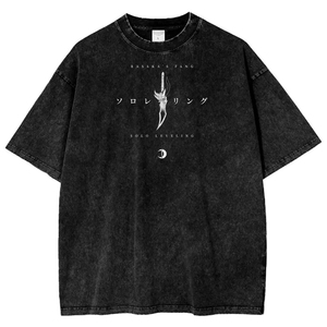 T-shirt surdimensionné personnalisé en coton lourd imprimé graphique décontracté pour hommes t-shirts vierges vintage lavés à l'acide chemises pour hommes - Product Image 4