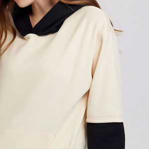 Sweat à capuche pour femme avec des motifs élégants et une coupe décontractée pour un usage quotidien, doublé en polaire - Product Image 6