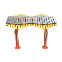 Customized Complete Set of Colorful Outdoor Play Musical Instruments for Children's Play Equipment