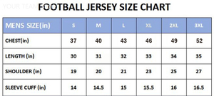 Fait sur mesure Votre équipe Design Couleurs Polyester Mesh Maillot de football américain - Product Image 6
