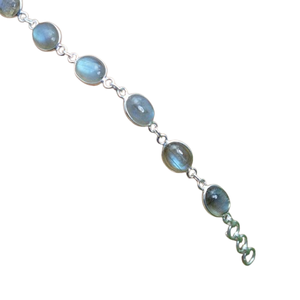 Labradorite Gemstone Jewelry <b>Women</b> <b>Silver</b> Boho Style <b>Bracelet</b> Jewelry 925 <b>Sterling</b> <b>Silver</b> Trending Handmade <b>Bracelet</b> Gift Mom - Product Image 1