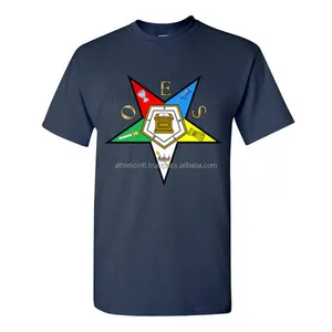 Custom OES Order of The Eastern Start T Shirts Men's T shirts