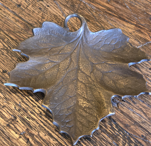 Bol décoratif en laiton Conception de feuille Artisanat Premium Quality Golden Leaf Shape Article décoratif Offre Spéciale - Product Image 5