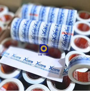 Ruban d'emballage imprimé BOPP de haute qualité Adhésif simple face Excellent prix pour l'emballage en carton fabriqué au Vietnam - Product Image 2