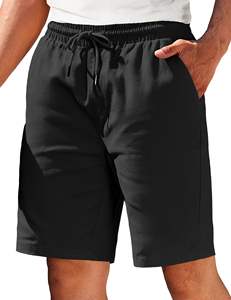 Available with deep side pockets <b>for</b> phone In Front Casual Short with <b>Elastic</b> Drawstring Waistband Breathable - Product Image 4