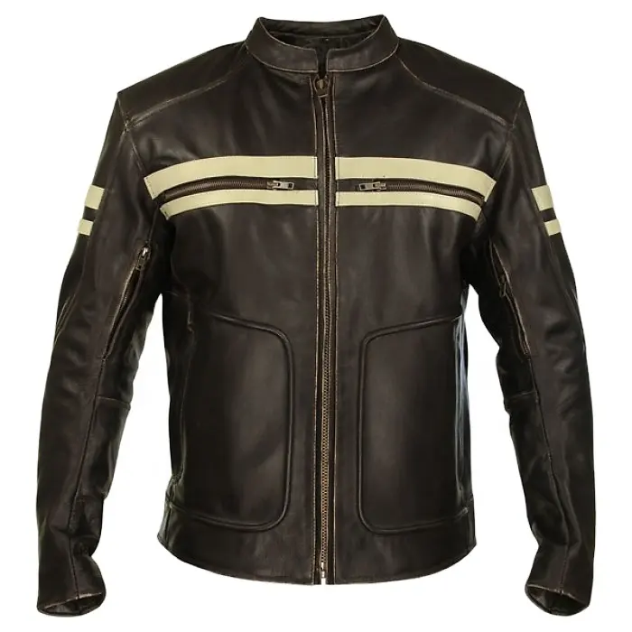 Men's Black Genuine Lambskin Soft Leather Biker Jacket, Men's Black Slim Fit Real Leather Motorcycle Jacket