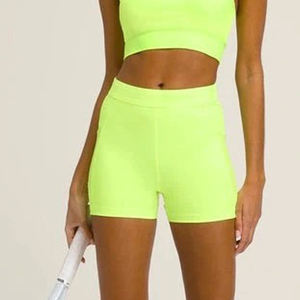 Nouveauté Été 2026 Short de sport pour femme, Legging court élastique, effet liftant, pour l'entraînement, le jogging, le yoga, la course, la gym et le fitness - Product Image 1