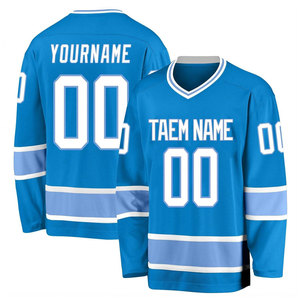 Camisetas de hockey sobre hielo Premium Tamaño personalizado Ajuste MOQ bajo Envío mundial Directo de fábrica Mejor precio Tela de calidad garantizada - Product Image 3