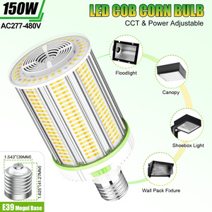 Lámparas LED de Maíz E26/E27/E39 de 45W-250W, IP65, para Almacenes, Estacionamientos, Calles, Iluminación Interior, Lámpara de Reequipamiento, Stock Local en EE. UU. - Product Image 2