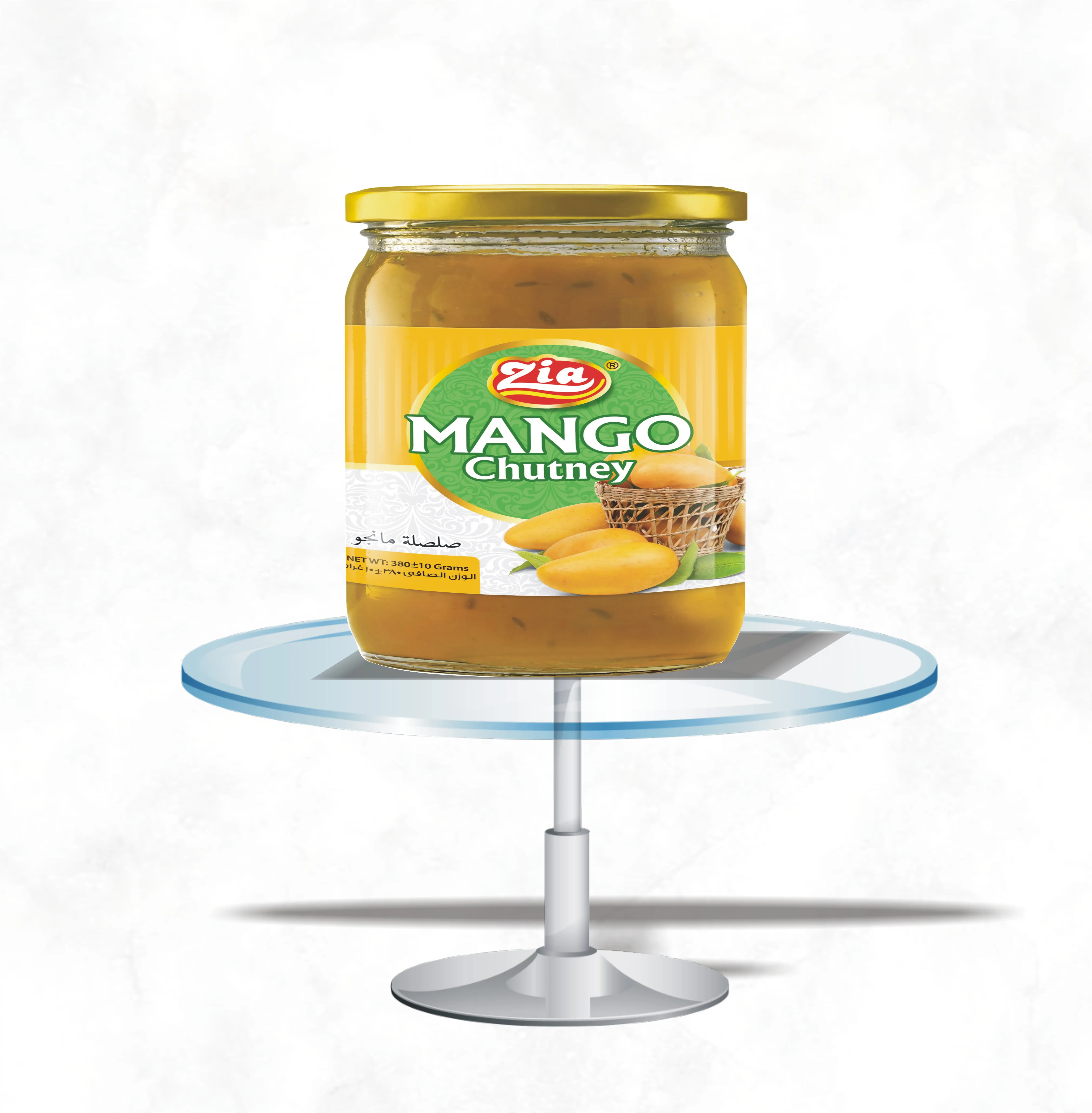 Premium Kwaliteit Mangosaus Chutney Beste Voorgerecht Zia Mango Saus Gezond En Voedzaam Uw Perfecte Maaltijd Partner