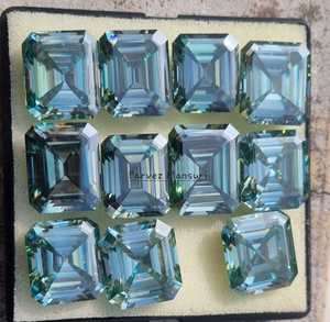 40 Cts Blue Ascher <b>Moissanite</b> Diamond Customized Jewelry <b>Loose</b> <b>Moissanite</b> Wholesale <b>Moissanite</b> - Product Image 2