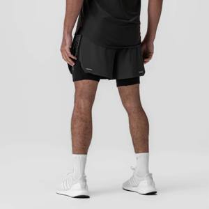 High-Quality <b>Men's</b> Casual Drawstring <b>Shorts</b> with Pockets - Soft, Breathable, and Comfortable for Daily Wear - Product Image 2
