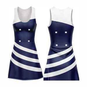 เครื่องแบบเน็ตบอลพิมพ์ลายสำหรับผู้หญิงผ้าแห้งเร็วและระบายอากาศได้ดีพิมพ์ซับลิเมชันแบบมืออาชีพ - Product Image 1