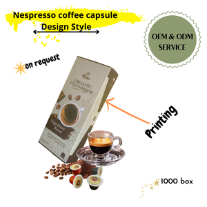 Meilleure Vente Capsule de Café Nespresso Direct Usine Vietnam Arabica OEM 5,7g/Tasse Prix de Gros Prêt à Exporter - Product Image 6