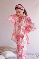 Pyjama indien 100% pur coton, pyjama en coton pour femme, pyjama en coton doux ensemble pantalons chemises, ensemble pyjama imprimé unique,