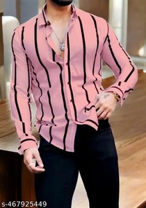 Camisa de Hombre de Manga Larga, Lino Puro, Casual, Entallada, Camisa de Vestir para Hombre, Camisas de Verano Cómodas, Camisa de Vestir Personalizada para Hombre - Product Image 5