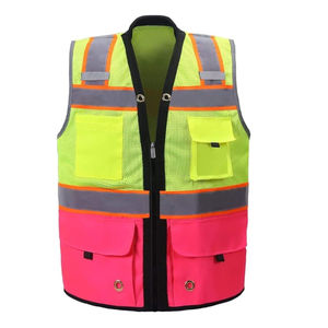 Nuevo Chaleco de Seguridad Reflectante de Alta Visibilidad para Construcción, Personalizado, Económico, en Oferta, Ropa de Trabajo para Ingenieros, Servicio OEM - Product Image 4