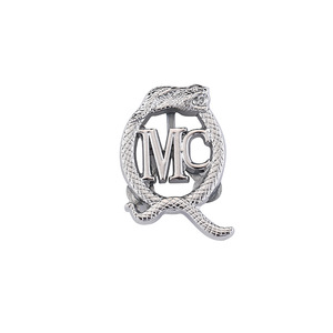 Factory Direct Die-Cast Zinc Alloy Sewing Label Badge for Garments <b>Hats</b> <b>Scarves</b> Metal Logo Tag - Product Image 5