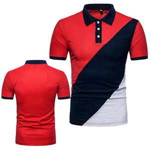 Camisa Polo de Algodón de Lujo, Informal, de Manga Corta, Transpirable, Ligera, para Golf, Oficina, Uso Diario - Product Image 1