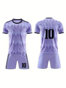 Camisetas de Fútbol Personalizadas de Alta Calidad, Uniformes Deportivos de Entrenamiento, Impresión de Logotipo y Nombre del Club, Venta al Por Mayor, 100% - Product Image 4