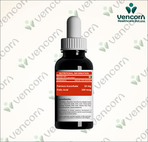 Iron Drops 1 Fórmula Avanzada con Ascorbato Ferroso y Ácido Fólico Formulada para Apoyo Nutricional Diario y Estilo de Vida Activo - Product Image 3
