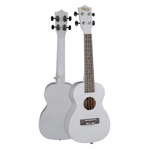 23 Inch White Concert Ukulele <b>Kit</b> with Bag, Strap, Picks & Method <b>Book</b> | Midex UKX-233WH - Product Image 2