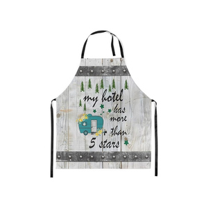 Wholesale Customized Print Best Selling <b>Kitchen</b> <b>Apron</b> Set 100% Cotton Cooking <b>Kitchen</b> <b>Apron</b> - Product Image 3