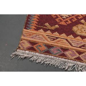 Vintage Turkish Rug, 2.6x6.7 ft Rug, <b>Red</b> <b>Runner</b> Southwestern Rug - Product Image 3
