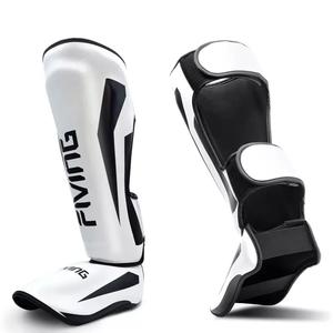 GAF Special Shin And Instep Guard Cuero genuino Kick Boxing Training Muay Thai Shin Instep Guard Cuero barato - Product Image 3