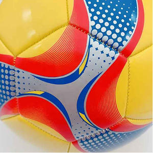 Ballon de football unique en pvc Ballon de football Oem Service Entraînement de football Ballon de football pakistanais Machine Taille 5 Ballon de football en cuir PU - Product Image 2