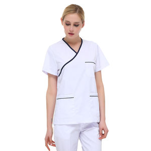 Verano salón de belleza Mujer Doctor Jogger dos piezas personalizado sublimación Logo Hospital Scrubs enfermería Scrubs uniformes conjuntos - Product Image 3