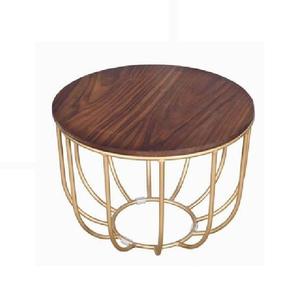 Nouvelle arrivée Table à café et thé en métal et en bois Design moderne Salon Taille personnalisée Forme Couleur Utilisations dans la maison Hôtel - Product Image 3