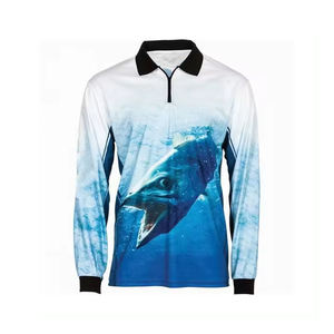 Camiseta de Pesca Sublimada Destacada, Personalizada con el Mejor Diseño y Logotipo Sublimado, en Oferta, Camiseta de Pesca de la Mejor Calidad - Product Image 1