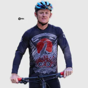 Fietsmotor Lichtgewicht Vrijetijdskleding Ademende Bergtrui \ Gerecycled Mountainbike Jersey Unisex
